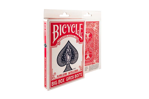 Bicycle Big Box Playing Cards Red