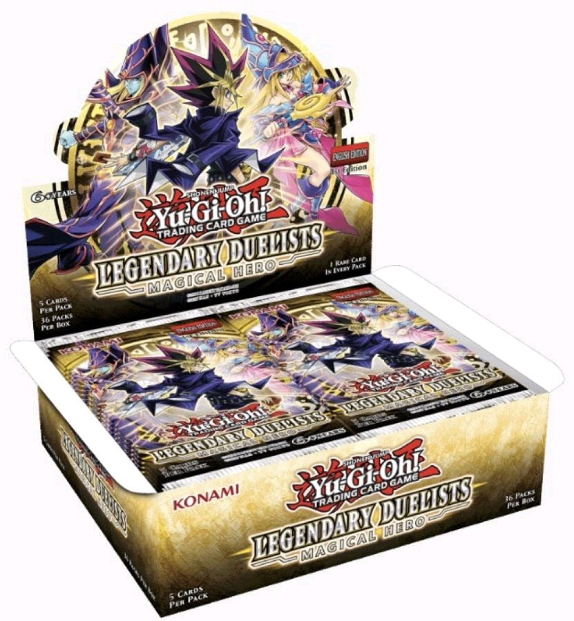 Yu-Gi-Oh! - Legendary Duelists: Magical Hero Booster Display