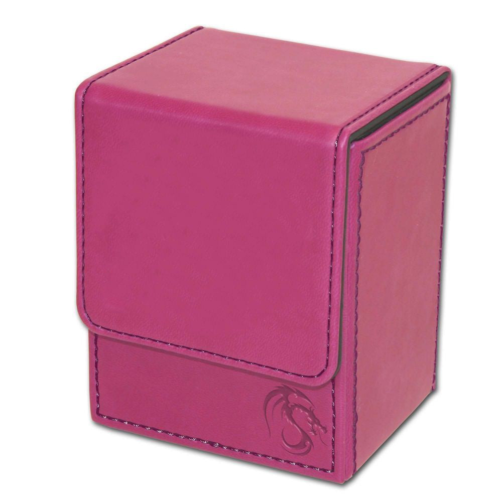 BCW Deck Case Box LX Pink (Holds 80 cards)