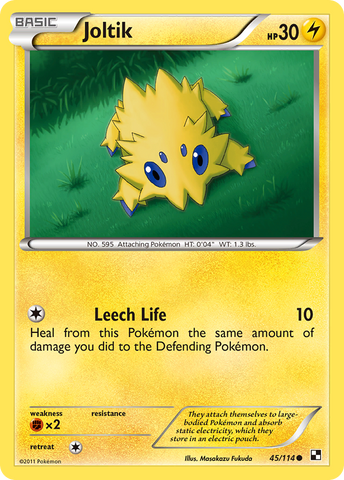 Joltik (45/114) [Black & White: Base Set]