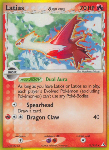 Latias (11/110) (Delta Species) [EX: Holon Phantoms]