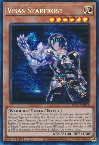 Visas Starfrost [MP23-EN064] Prismatic Secret Rare