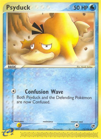 Psyduck (73/100) [EX: Sandstorm]