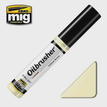 Ammo by MIG Oilbrusher Yellow Bone