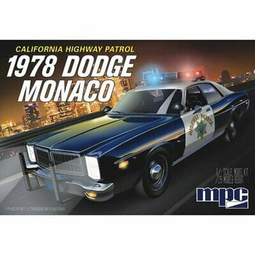 MPC 922M 1/25 1978 Dodge Monaco CHP Police Car 2T Plastic Model Kit