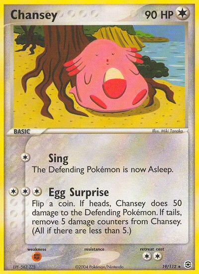 Chansey (19/112) [EX: FireRed & LeafGreen]