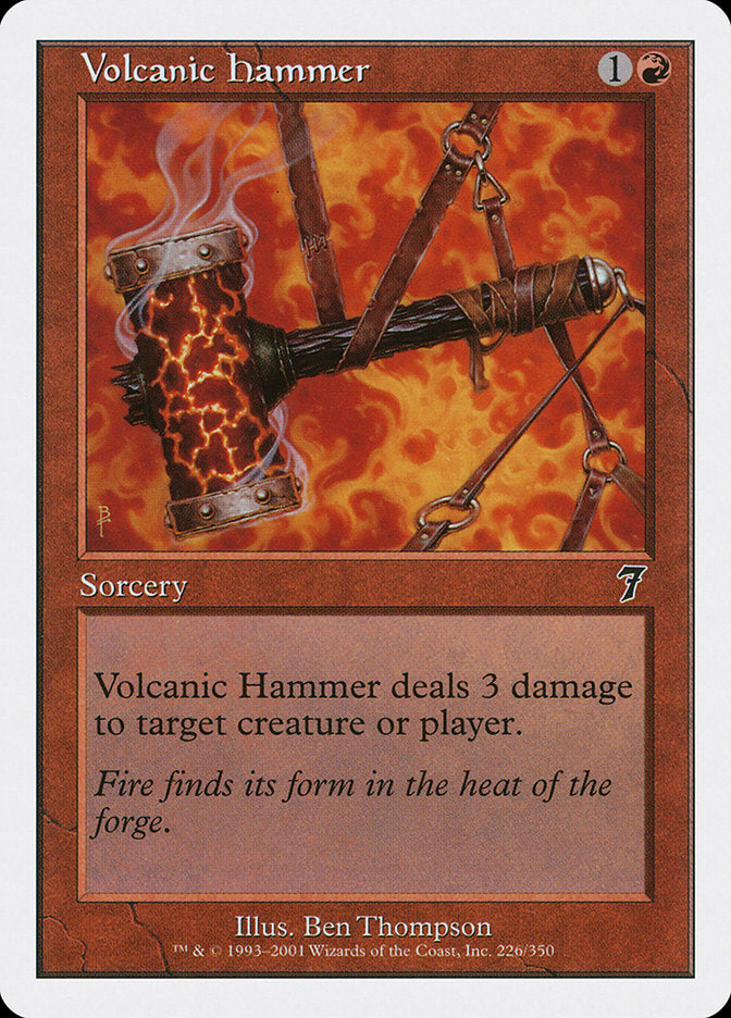 Volcanic Hammer [Seventh Edition]
