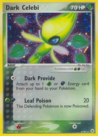 Dark Celebi (4/101) [EX: Hidden Legends]