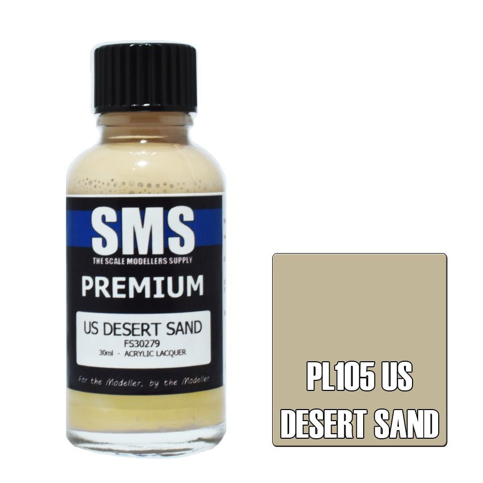 PL105 Premium Acrylic Lacquer US DESERT SAND 30ml