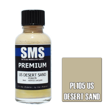 PL105 Premium Acrylic Lacquer US DESERT SAND 30ml