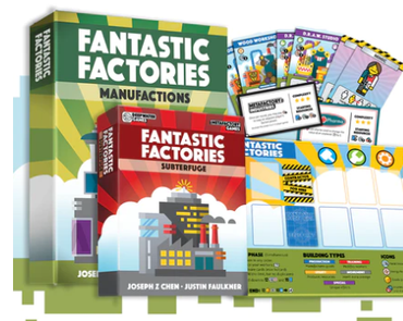 Kickstarter Fantastic Factories: Everything New pledge