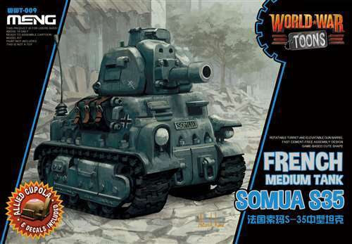 Meng SD World War Toons SOMUA S35