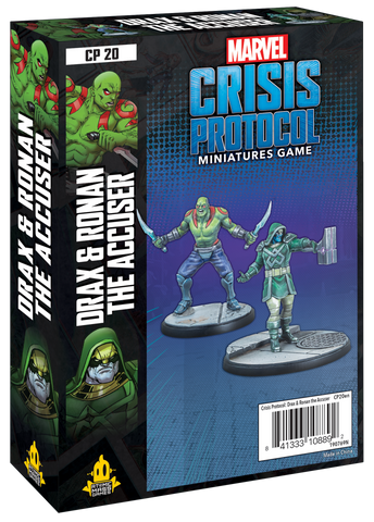 Marvel Crisis Protocol Drax and Ronan the Accuser Character Pack