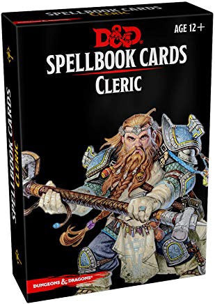 D&D: Spellbook Cards: Cleric Deck (149 Cards) Revised Edition 2017