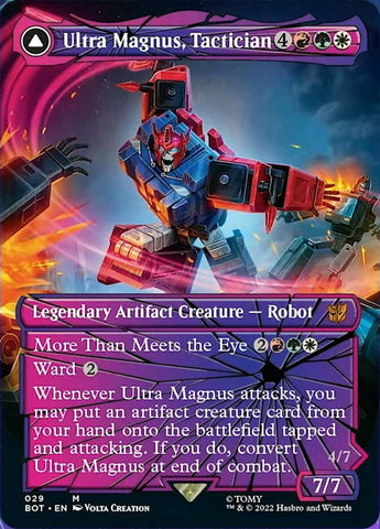 mtg all transformers cards The New Magic The Gathering Megatron deals damage equal to the sacrificed artifacts mana value to target creature All 15 MTG Transformers Commanders,