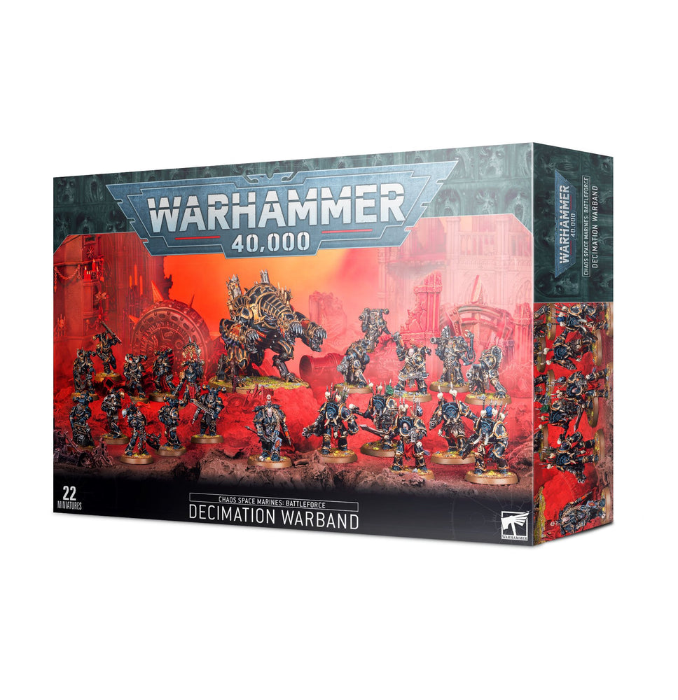 43-74 CHAOS SPACE MARINES: DECIMATION WARBAND