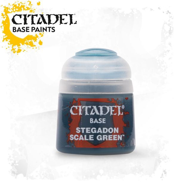 21-10 Citadel Base: Stegadon Scale Green