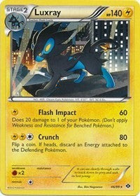 Luxray (46/99) (Theme Deck Exclusive) [Black & White: Next Destinies]