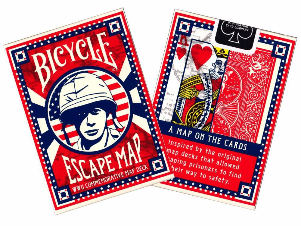 Bicycle Poker Escape Map