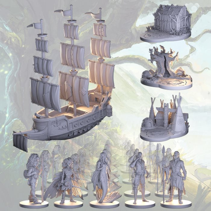 Kickstarter Adventures in Neverland Extra Miniatures Pack