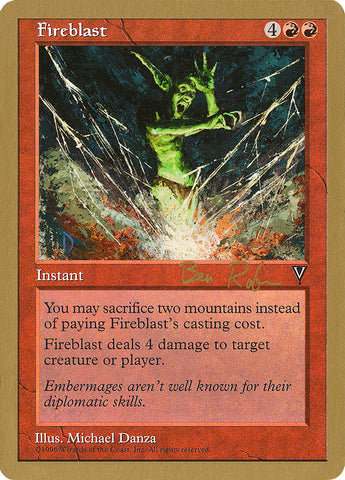 Fireblast (Ben Rubin) [World Championship Decks 1998]