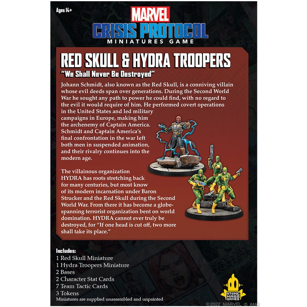 Marvel Crisis Protocol Red Skull & Hydra Troops