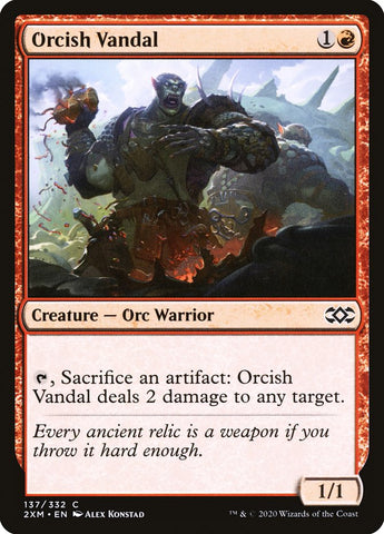 Orcish Vandal [Double Masters]