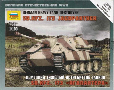 Zvezda 6183 1/100 Sd.Kfz.173 Jagdpanther Plastic Model Kit