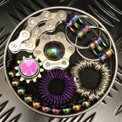 The Works Fidget Kit - Oil Slick
