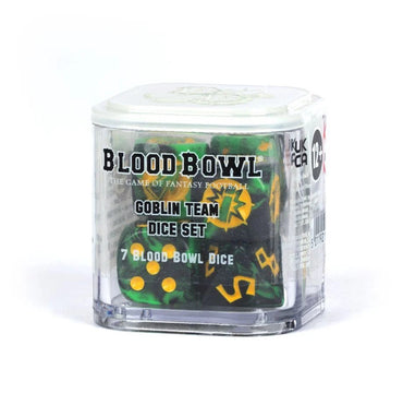 200-26 Blood Bowl: Goblin Team Dice