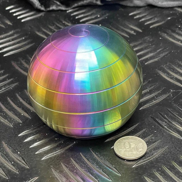 MEGA Oil Slick Spinning Gyro - 807 grams