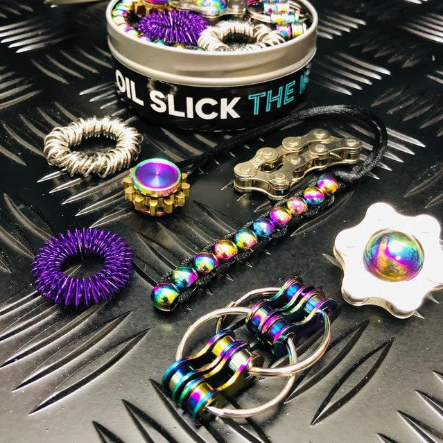 The Works Fidget Kit - Oil Slick
