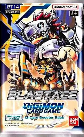Digimon Card Game Blast Ace BT14 Booster