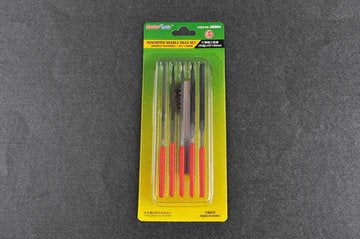 TRUMPETER ASSORTED NEEDLE FILES SET (MIDDLE-TOOTHED) - F3X140MM