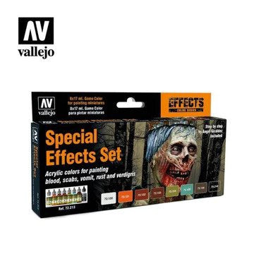 Vallejo Game Colour Special Effects Special Set Acrylic Paint [72213]