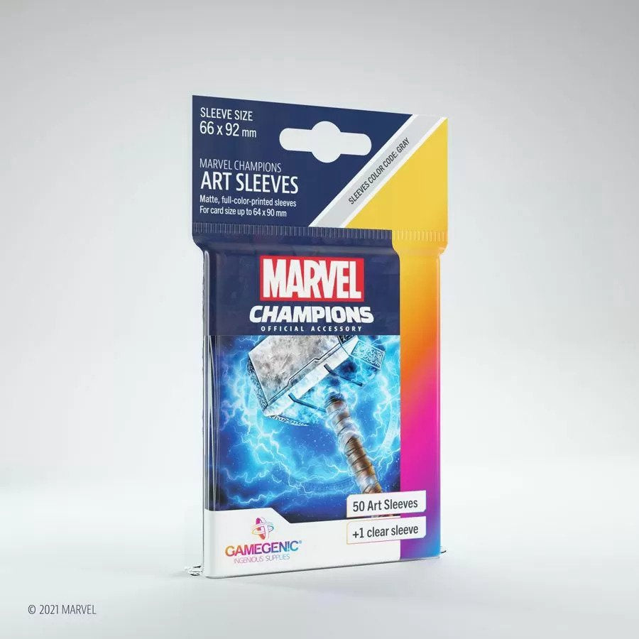 Gamegenic Marvel Champions Art Sleeves Thor