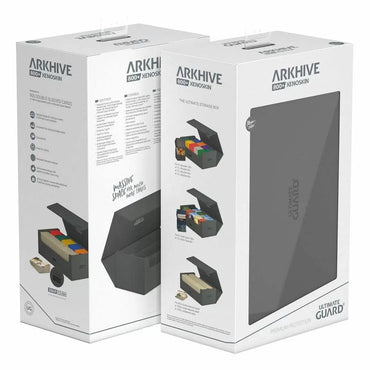 Ultimate Guard Arkhive Flip Case 800+ Standard Size XenoSkin Monocolour Grey Deck Box