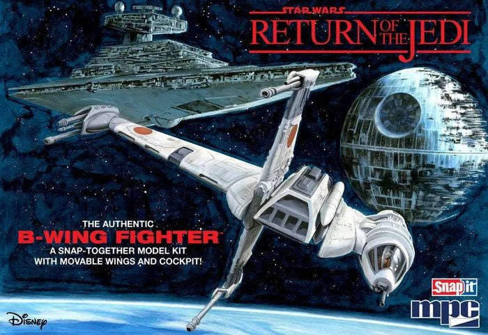 MPC 1:144 STAR WARS: RETURN OF THE JEDIB-WING FIGHTER (SNAP)