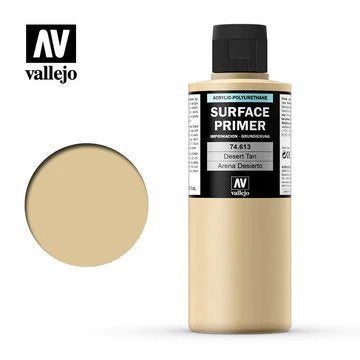 Vallejo Surface Primer Color Desert Tan Base 200 ml [74613]