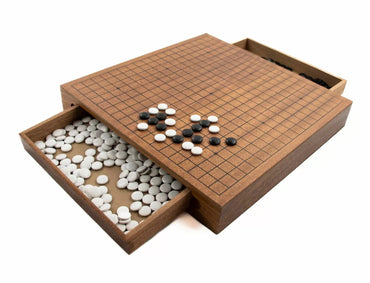 LPG Wooden Weiqi / Go Set - 30 cm Board with Drawers