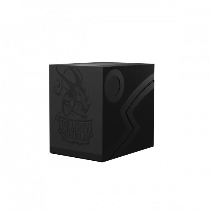 Deck Box Dragon Shield Revised Double Shell - Shadow Black/Black