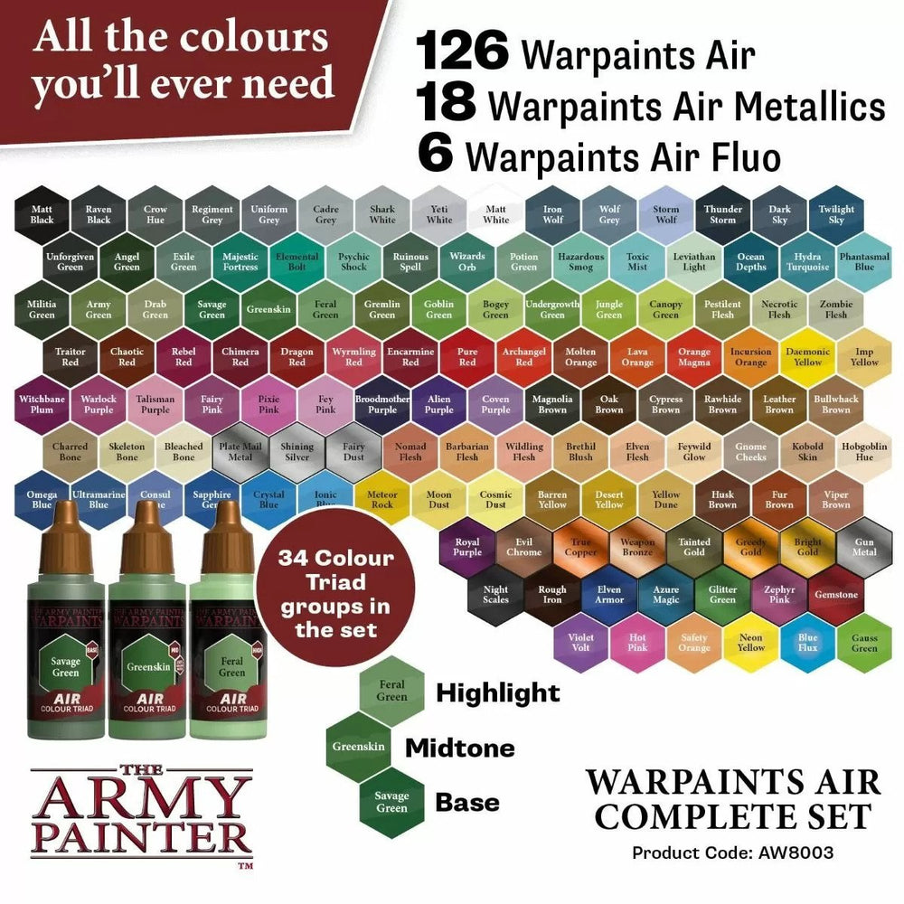 Army Painter Warpaints Air Complete Set