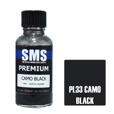 PL33 Premium Acrylic Lacquer CAMO BLACK 30ml