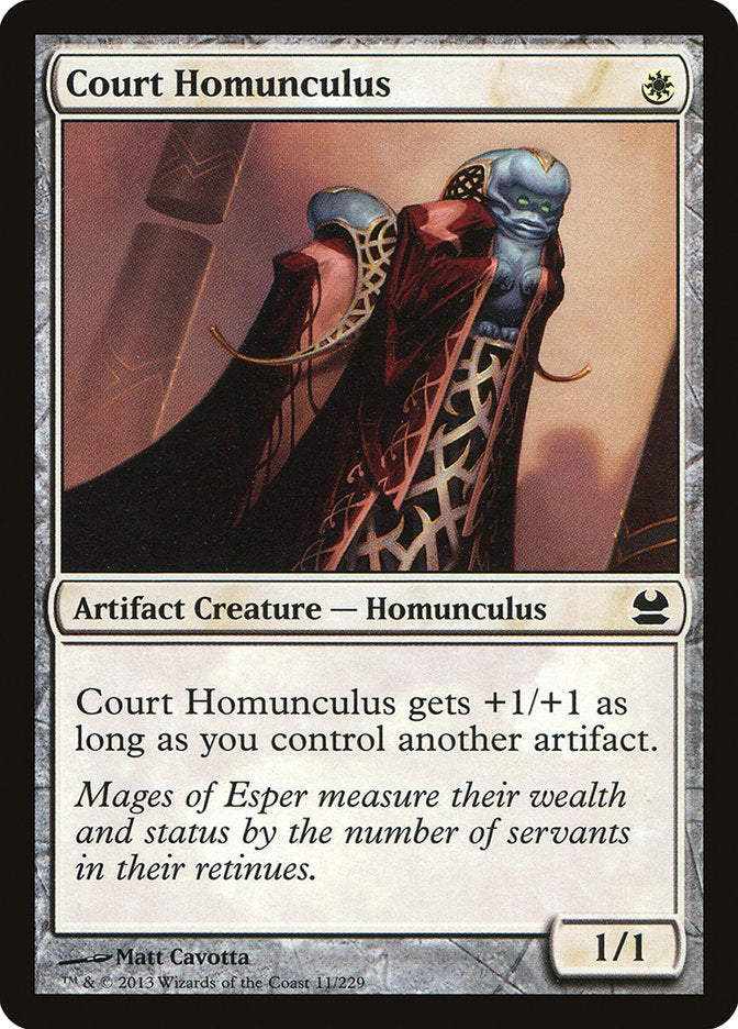 Court Homunculus [Modern Masters]