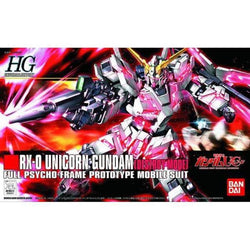 Bandai 1/144 HGUC RX-0 UNICORN GUNDAM (DESTROY MODE)