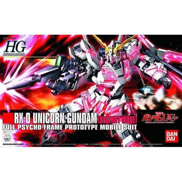 Bandai 1/144 HGUC RX-0 UNICORN GUNDAM (DESTROY MODE)