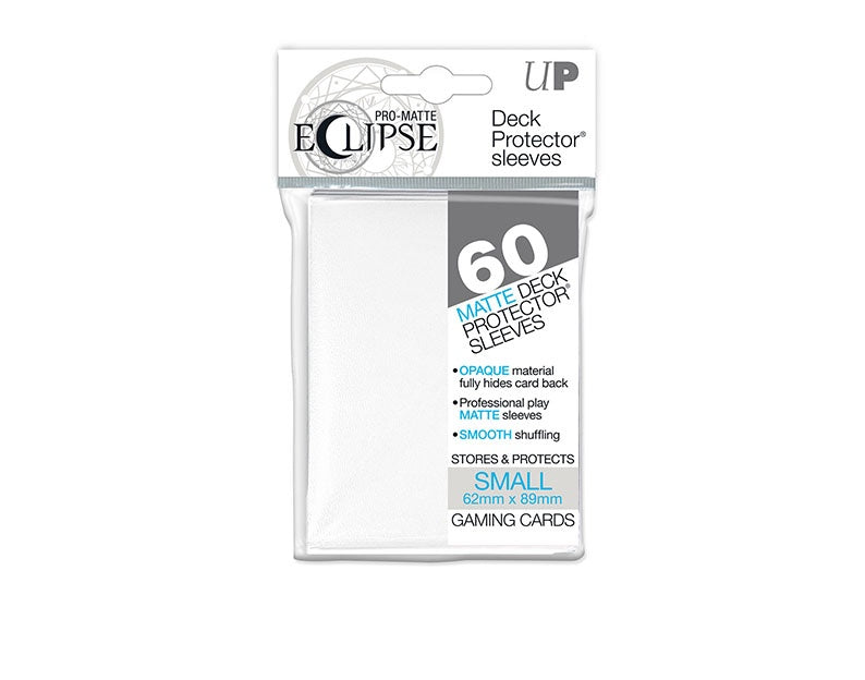 ULTRA PRO Deck Protectors Small - 60ct PRO Matte- Eclipse White
