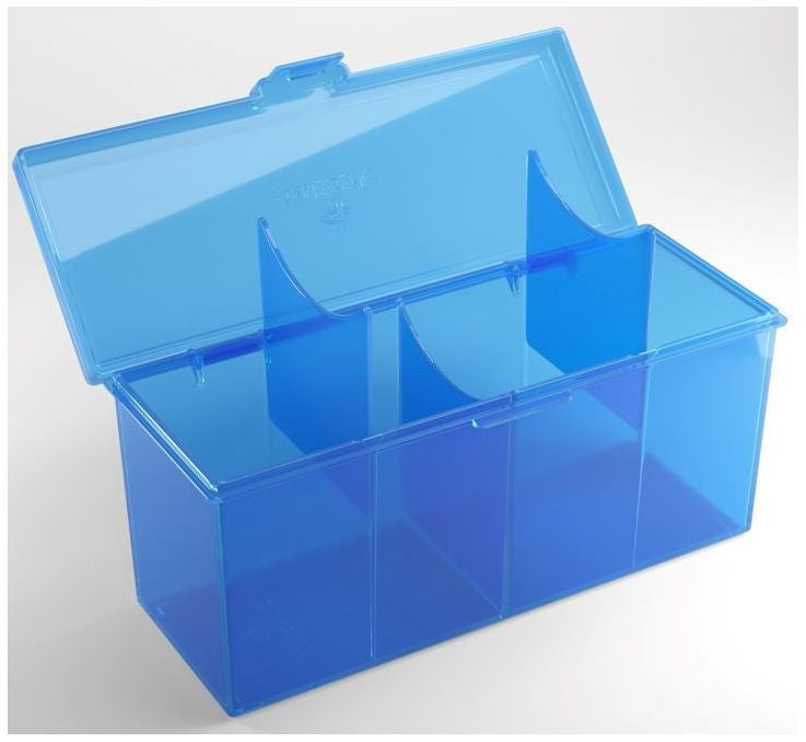 Gamegenic Fourtress Holds 320 Sleeves Deck Box Blue