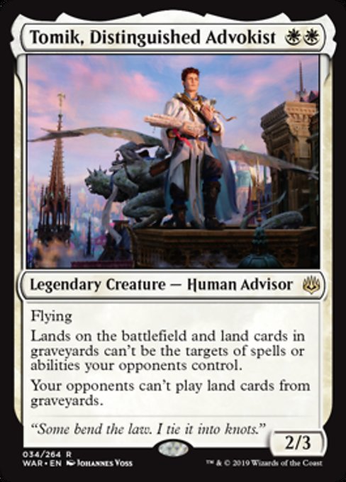 Tomik, Distinguished Advokist [War of the Spark]