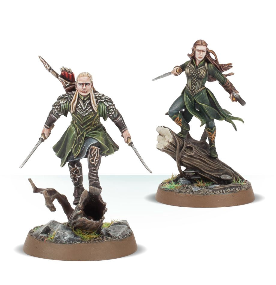 LEGOLAS GREENLEAF AND TAURIEL